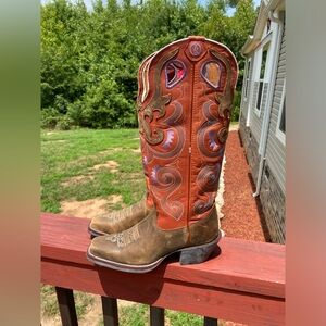 TONY LAMA BUCKAROO 3R RR2009L Tall Knee
High Boots